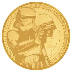 2018 Star Wars Niue Stormtrooper Gold Coin 1 oz