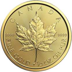 2018 1/2 oz Canadian Gold Maple Leaf Coin