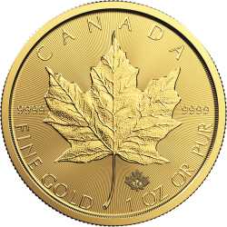 2018 1 oz Canadian Gold Maple Leaf Coin BU