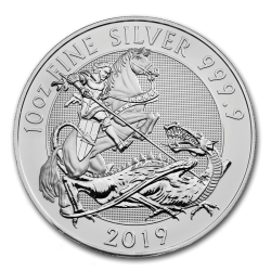 2019 10 oz Great Britain Valiant Silver Coin