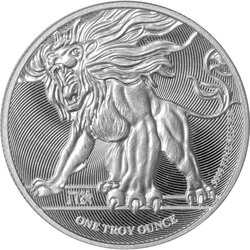 2019 Roaring Lion Silver Coin 1 oz - SD Bullion Exclusive