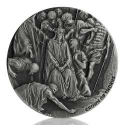 2019 2 oz Crown of Thorns Silver Coin - Biblical Series