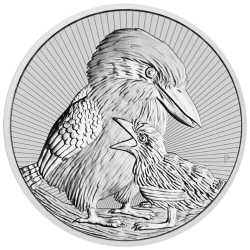 2020 10 oz Australian Piedfort Kookaburra Silver Coin - Next Generation Series
