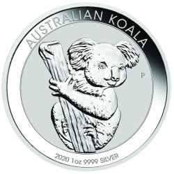 2020 1 oz Australian Silver Koala Coin BU