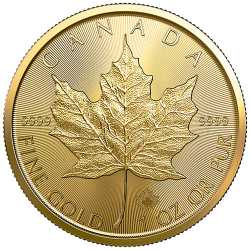 2020 1 oz Canadian Gold Maple Leaf Coin BU