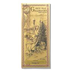 Gold Aurum Utah 50 Goldback Note (24K) - Lowest Price Period
