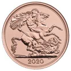 2020 Gold Double Sovereign Coin