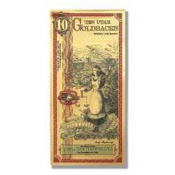 Utah 10 Goldback Gold Aurum Note (24K)