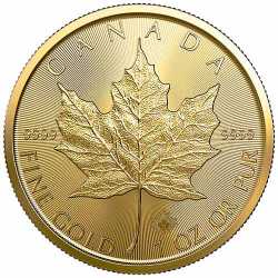 2021 1 oz Gold Maple Leaf Coin BU