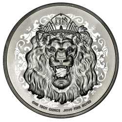 2021 1 oz Roaring Lion Silver Coin