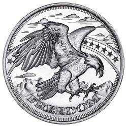 1 oz SD Bullion Silver Freedom Round