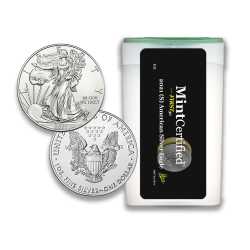 2021 (S) American Silver Eagle Roll - MintCertified™ FIRST30 Bridge Label