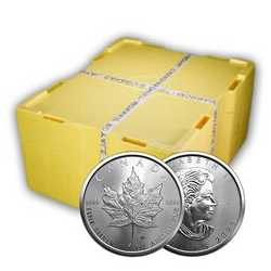 2021 Silver Maple Leaf Monster Box - 500 Coins (Sealed)
