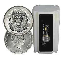 2021 Roaring Lion Silver Coin Roll - MintCertified™ FIRST30