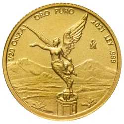 Buy 2021 1/20 oz Mexican Gold Libertad Coins - SD Bullion