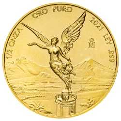 Buy 2021 1/2 oz Mexican Gold Libertad Coins - SD Bullion