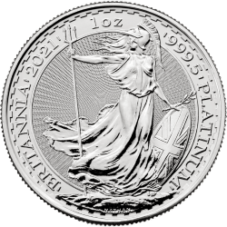 2021 1 oz Britannia Platinum Coin
