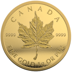 2021 25x1 Gram Canadian Gold Maplegram25™ Coin Sheet - in Assay