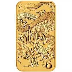 2022 1 oz Perth Mint Dragon Gold Bar