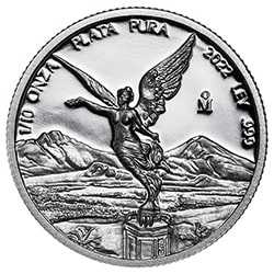 2022 1/10 MX Silver Libertad Proof Coins