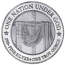 1 oz SD Bullion 10th Anniversary Silver Round
