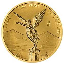 2022 1 oz Mexican Gold Libertad Reverse Proof Coin