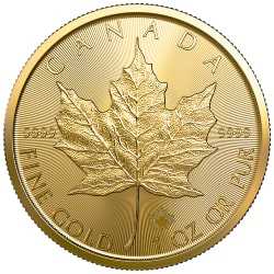 Buy 2022 1 oz Gold Maple Leaf Coins - Lowest Price Guarantee