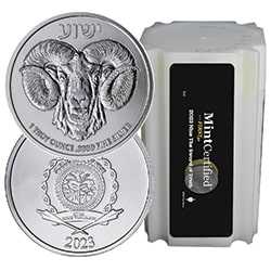 2023 Ram of Calvary Silver Coin Roll - MintCertified First30