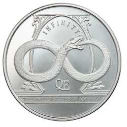 2023 1 oz Infinity High Relief Silver Round - The Awakening Series