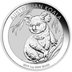 2019 1 oz Perth Mint Koala Silver Coin
