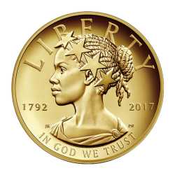 2017 Gold High Relief American Liberty 1 oz Coin - 225th Anniversary Release
