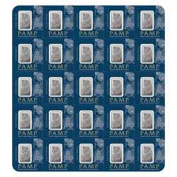 Platinum Pamp Suisse 25 x 1 gram Multigram Set