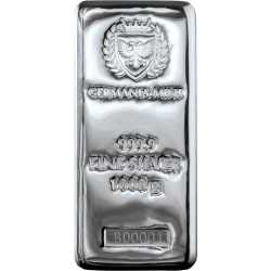 1000 Gram Germania Mint Silver Bar