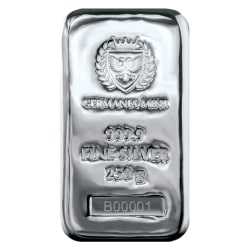 250 Gram Germania Mint Silver Bar - Lowest Price Online