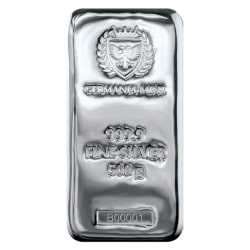 500 Gram Germania Mint Silver Bar -