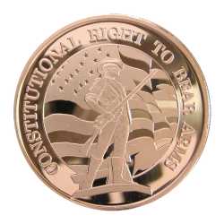 2nd Amendment 1 oz Copper Round - Osborne Mint