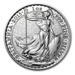 2015 Silver Britannia Coin 1 oz BU