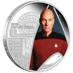 Star Trek:The Next Generation - Captain Picard 1oz Silver Proof