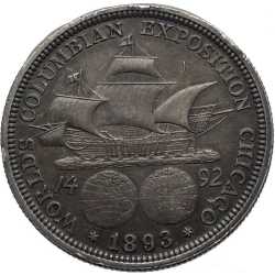 90% Columbian Commemorative Silver Half Dollar