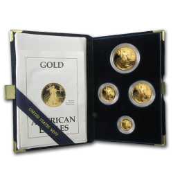 1988 American Gold Eagle Proof Set - Includes Original Mint Box and COA