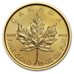 2017 1/2 oz Canadian Gold Maple Leaf Coin