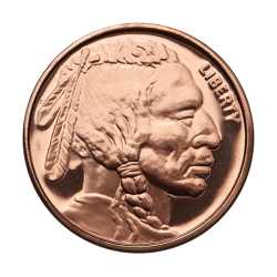 Indian Head 1 oz Copper Round - Osborne Mint