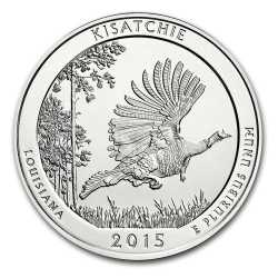 2015 Kisatchie 5 oz Silver Coin - America The Beautiful