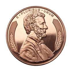 Lincoln Bust 1 oz Copper Round - Osborne Mint