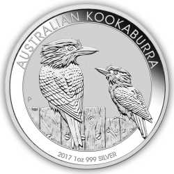 2017 1 oz Australian Kookaburra Silver Coin