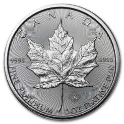 2016 1 oz Canadian Platinum Maple Leaf Coin