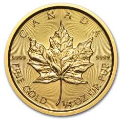 2017 1/4 oz Canadian Gold Maple Leaf Coin