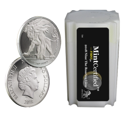 2018 Roaring Lion Silver Coin Tube - MintCertified First30™
