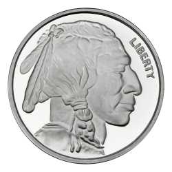 1 oz SilverTowne Silver Buffalo Round 1 oz SilverTowne Silver Buffalo Round