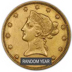$10 Liberty Eagle Gold Coin XF - Random Year